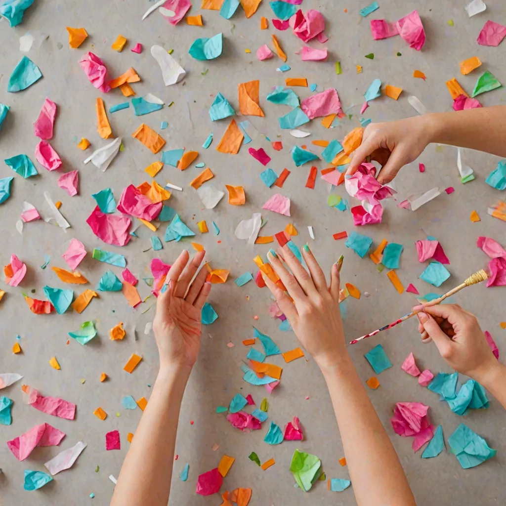 Jak zafarbować włosy bibułą?